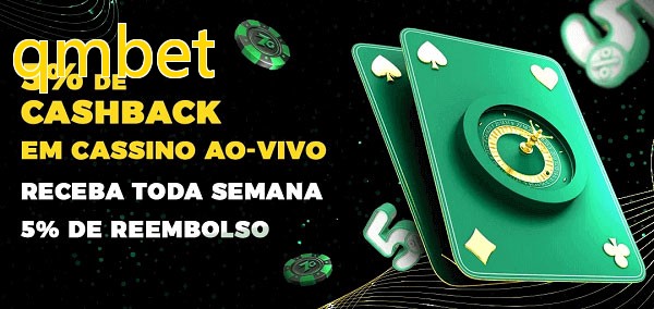 Promoções do cassino ao Vivo qmbet